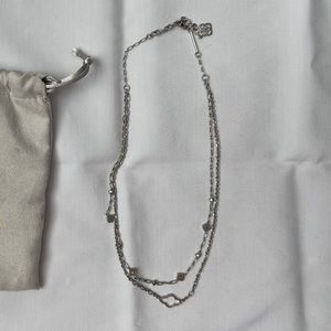 Kendra Scott Silver Necklace